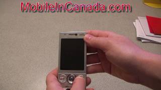 The Sony Ericsson w705 of Rogers