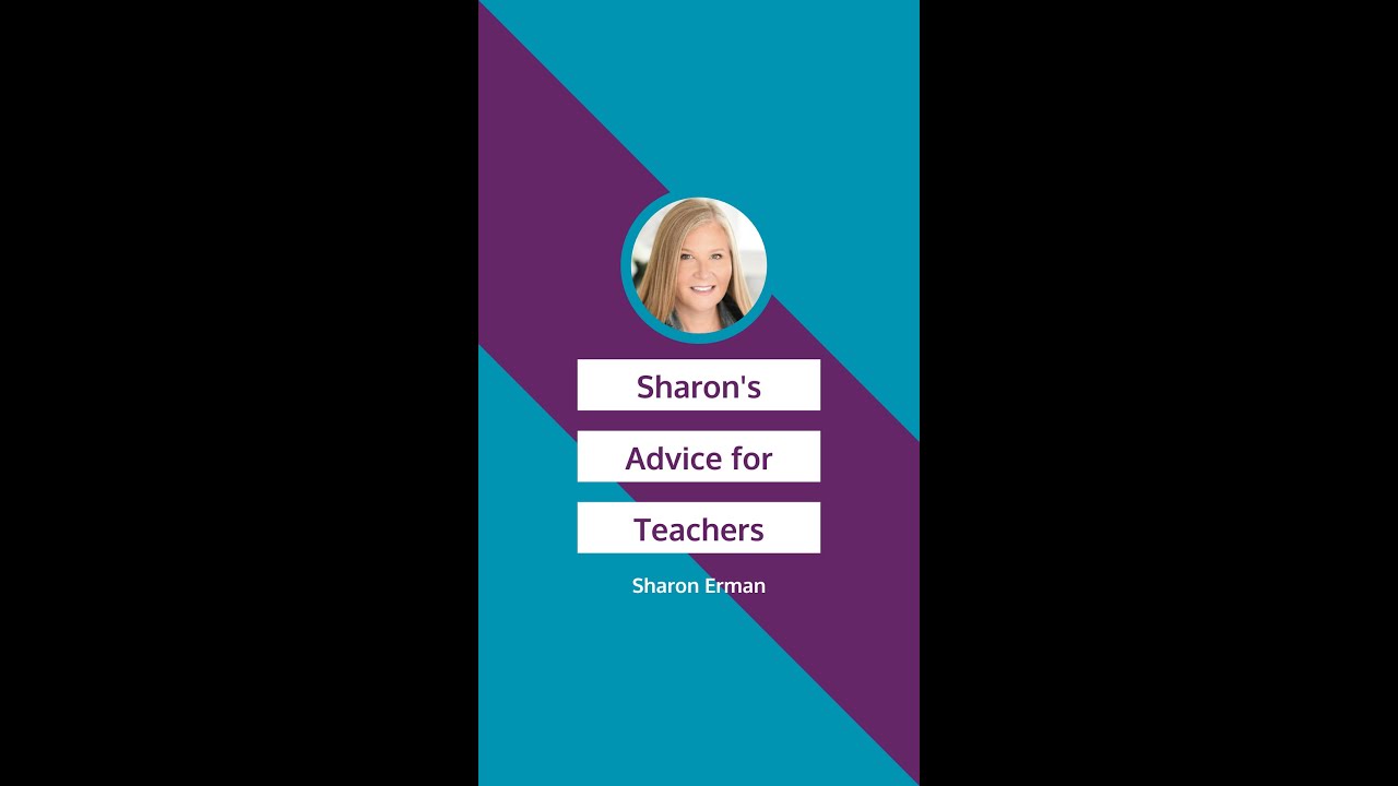 sharon-s-advice-for-teachers-shorts-youtube
