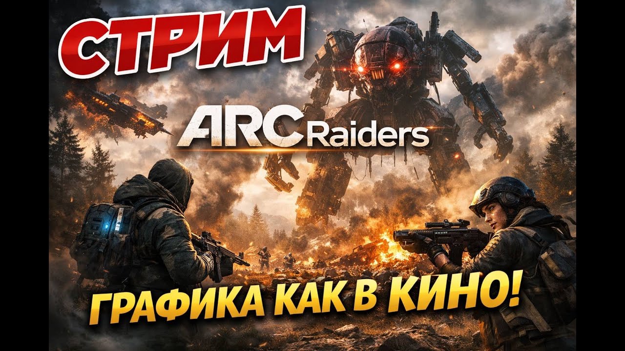 СТРИМ ARC RAIDERS - ГРАФИКА КАК В КИНО!