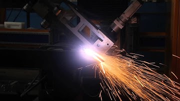 8 axis all profiles &  pipes cutting machine for square cutting show