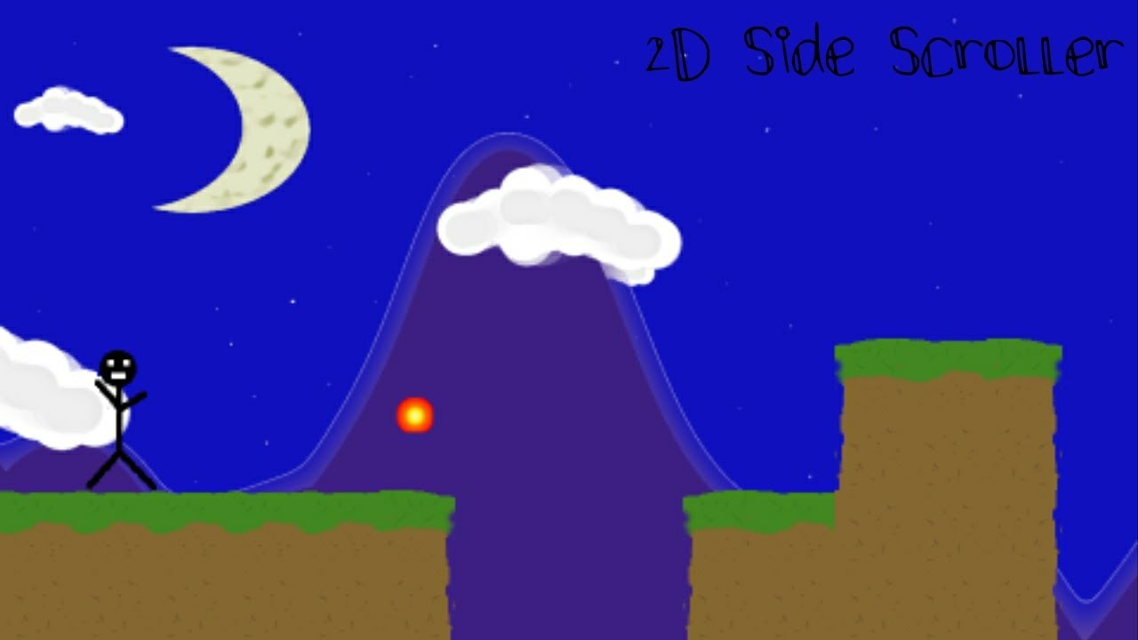 2D Side Scroller Gameplay homebrew games PlayStation Portable - YouTube