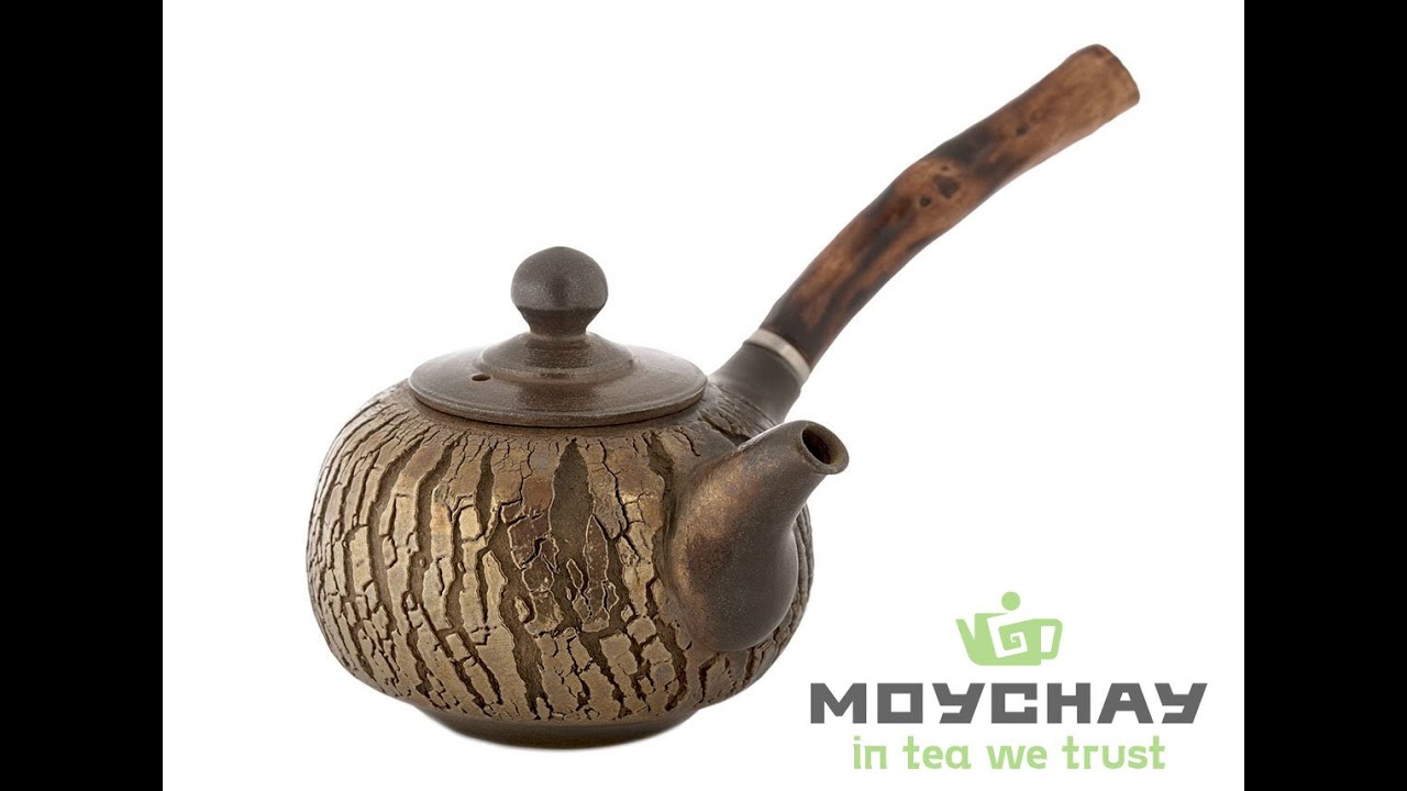 Чайник Тайвань 42477 дровяной обжиг/керамика, 176 мл|Teapot Taiwan 42477 wood firing/ceramic, 176 ml