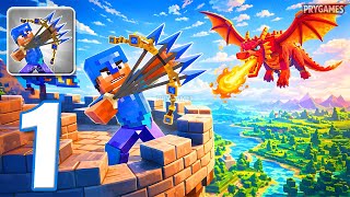 क्राफ्ट वॉर: मर्ज बैटल - गेमप्ले वॉकथ्रू भाग 1 - आर्चरी बैस्टियन्स कैसल (एंड्रॉइड, आईओएस) screenshot 5