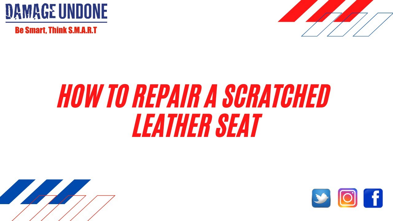 How to Repair Scratches & Scuffs in Leather 
