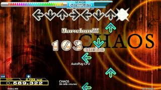 [DDR SuperNOVA] CHAOS (DP BASIC) 譜面確認+ハンドクラップ
