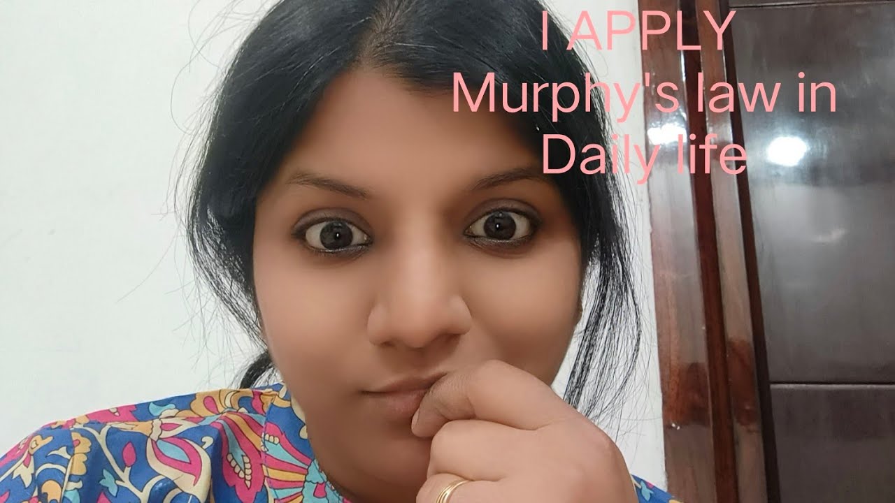Murphy's law | How to overcome fear | I apply in my Daily life| Results 💯 | Shocked