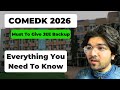 Everything You Need To Know About ComedK 2026 | The Best JEE Backup Exam