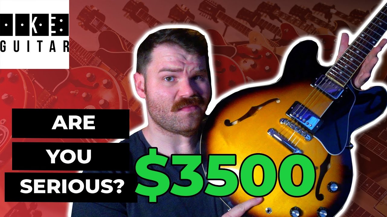 Действительно ли новая Gibson ES 335 стоит больше трех тысяч долларов?