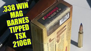 Barnes 210 Grain .338 Winchester Magnum Tipped TSX