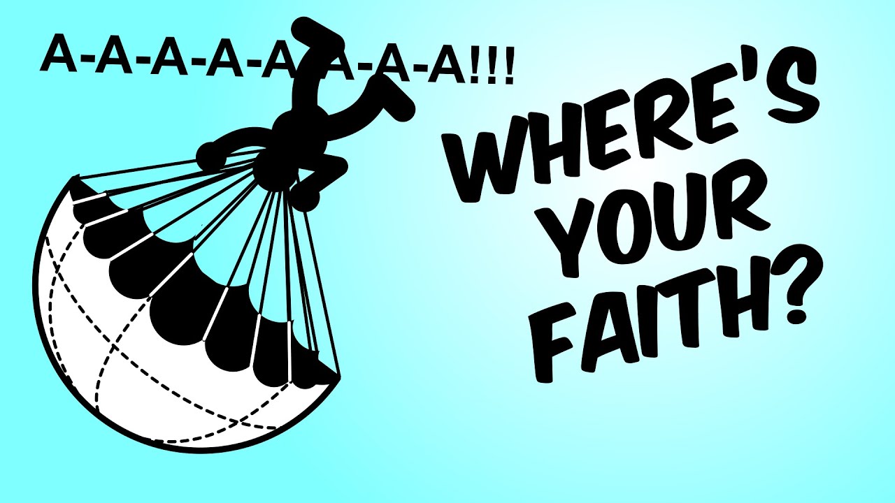 Faith in Action Object Lesson - Jumping from a Plane (not)