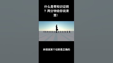 什么是零知识证明？一个视频说清楚！#零知识证明