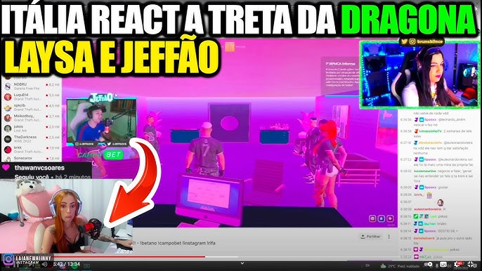 BK REAGIND0 A TRETA DA DUDA GAMES E GABI