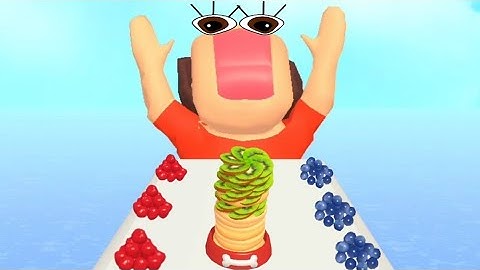 Pancake Run - Running Game Walkthrough Android , iOS Mobile Game 2022 Gameplay