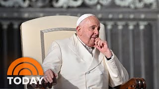 Pope Francis cancels meetings as he battles lung inflammation