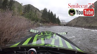Ryan Hudson Overall 2024 Salmon River Jet Boat Winner. A12 Sneaky Snake Day 2 Leg 1