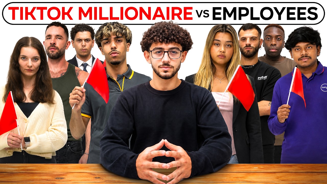 1 Millionaire Tiktok Clipper vs 10 Haters — Transcript