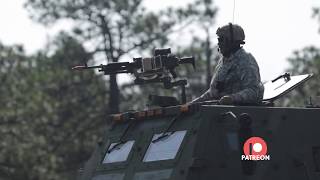 US Army M142 HIMARS Unloads from USAF C-17 and Fires Rockets