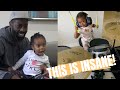 2yr old reacts to her instant viral video!