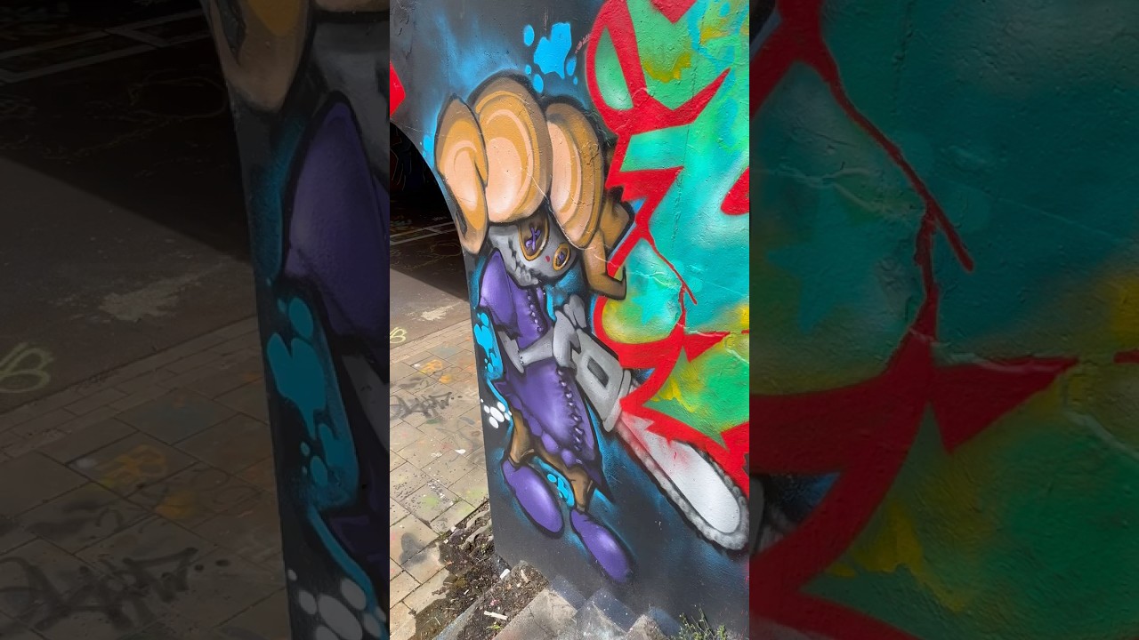 She came, she sawed, she conquered 🪚 by Clone One - Eindhoven, NL. 