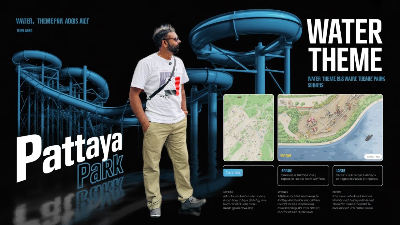 Pattaya Park Thailand | Sky Tower, Monorail & Water Park Mega Adventure!