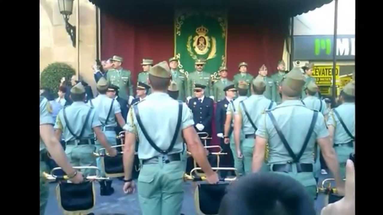 La legion en Algeciras Lunes Santo 2015