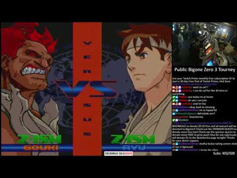 Street Fighter Alpha 3 @ Public Bigone April Casuals [ENGLISH]