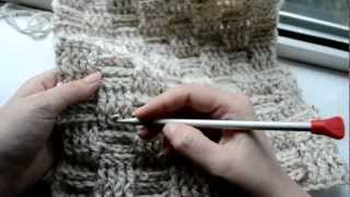 Crochet Lessons - How to crochet the Basket Weave Stitch - Part 1