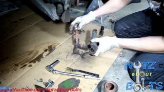 1998-2008 Toyota Corolla Front brakes remove and install