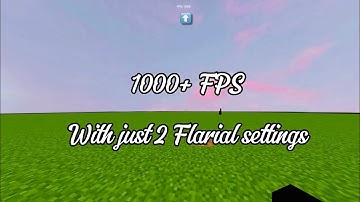 How I 2x my fps with just 2 Flarial settings