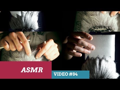 ASMR - 1 Hrs,Experimental Mix Fuzzy Microphone Brushing,Windscreen Microphone Cover,Binaural sound