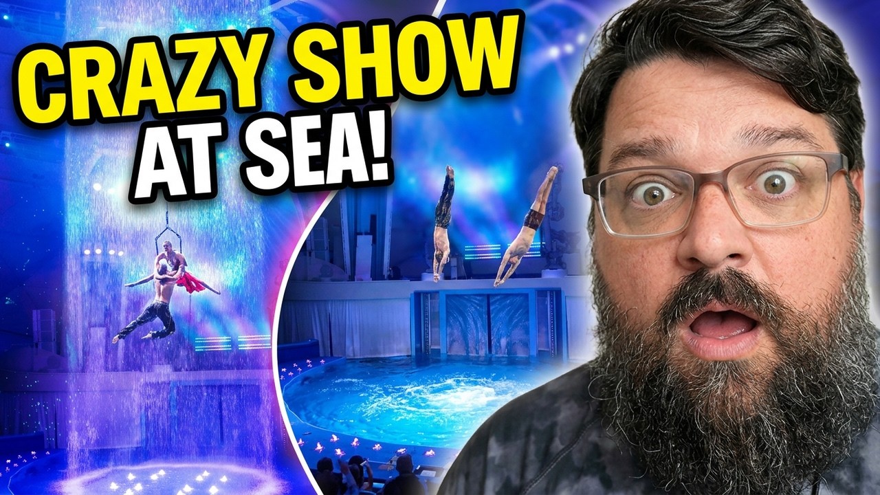We can't believe this show at sea exists on Star of the Seas
