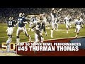 45 thurman thomas super bowl xxv highlights  top 50 super bowl performances