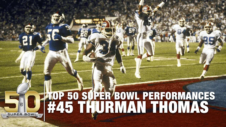 #45: Thurman Thomas Super Bowl XXV Highlights | To...