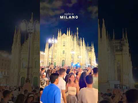 Milano Italia 🇮🇹 Estate 2025❤️ #италия #italia #duomodimilano #milano #duomo #festa