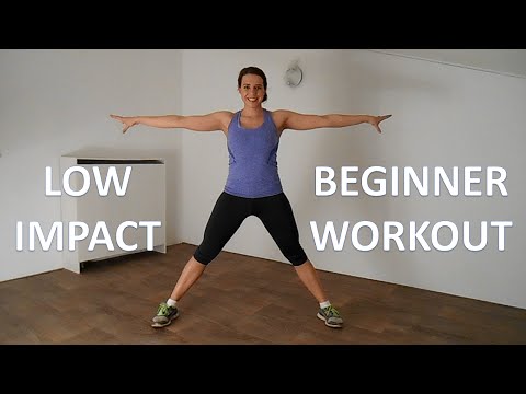 20 Minute Low Impact Workout Routine For Beginners – Fat Burning Workout For Beginners