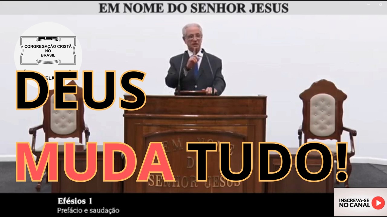 🔥 O que Deus faz quando já não existe saída | Efésios 2 | CCB | #ccb