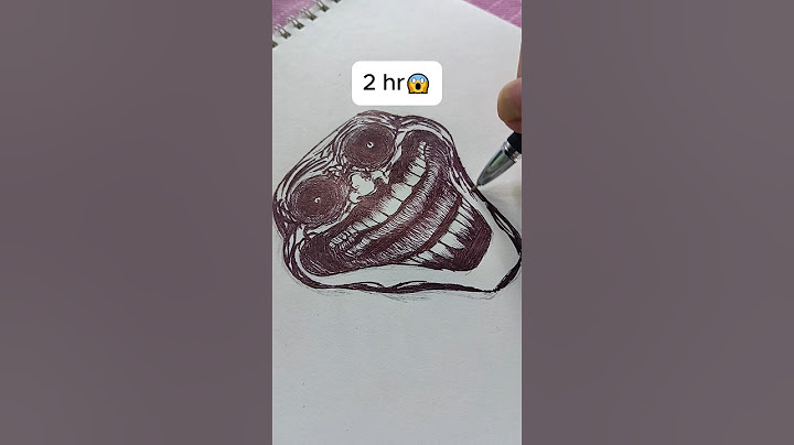 Troll face Drawing 5sec, 30 min and 2hours😱 #shorts #drawing