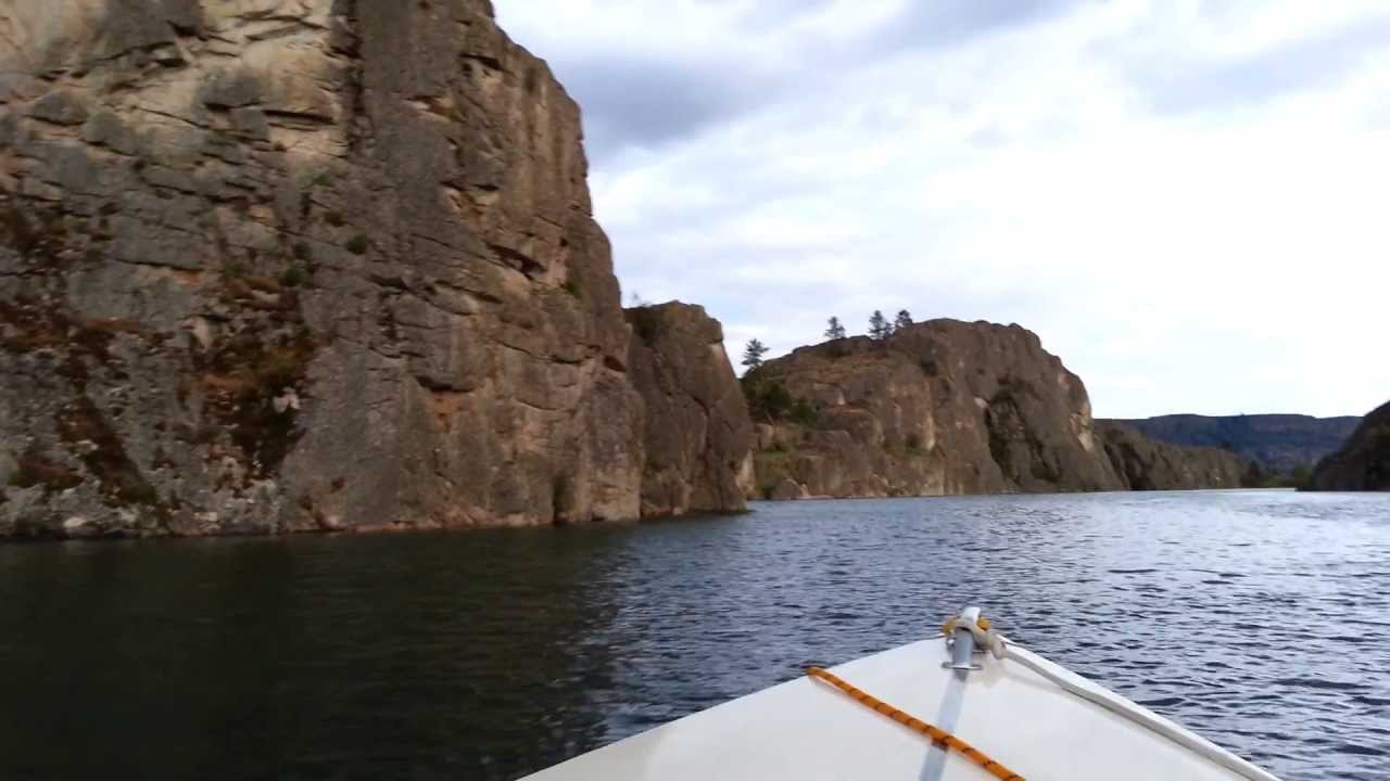 Banks Lake, thru the Islands YouTube