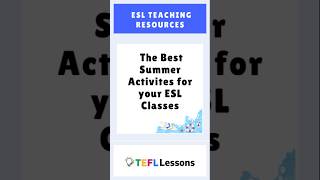 ☀️ Summer ESL Lessons! Discover 540  printable ESL worksheets. #ESL #ESLTeacher #eslworksheets