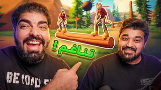 تحدي التناغم مع اخوي !! - Log Riders