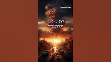 سورة #الواقعة آيات تتحدث عن اهوال يوم #القيامة