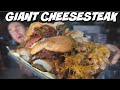 Undefeated 'Rocky Balboa' Philly Cheesesteak Challenge! Balboa's Tap House | California Man Vs Food