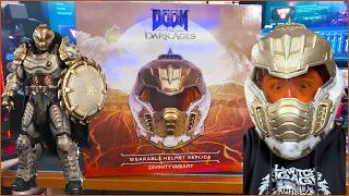 DOOM The Dark Ages Divinity Variant Wearable Helmet Replica Unboxing