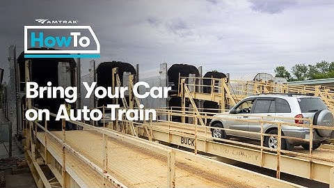 #AmtrakHowTo Take The Auto Train