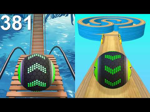 Going Balls Speedrun, Funny Fails Vs Challenge, Portal Run, Race, Level Android, iOS Gameplay 381