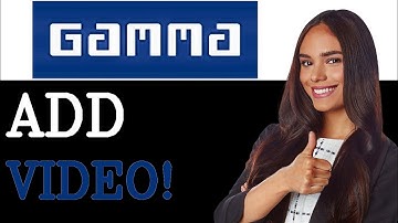 How To Add Video In Gamma AI Presentation (2025)