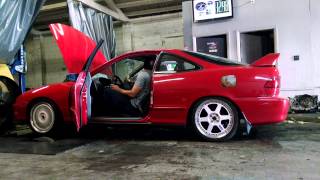 85x89 Ls Vtec dyno pull 221whp