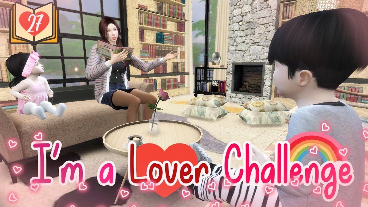 The Sims 4 Indonesia : I'm a Lover Challenge (Perpustakaan Ala Author Cinta) - 💕 27