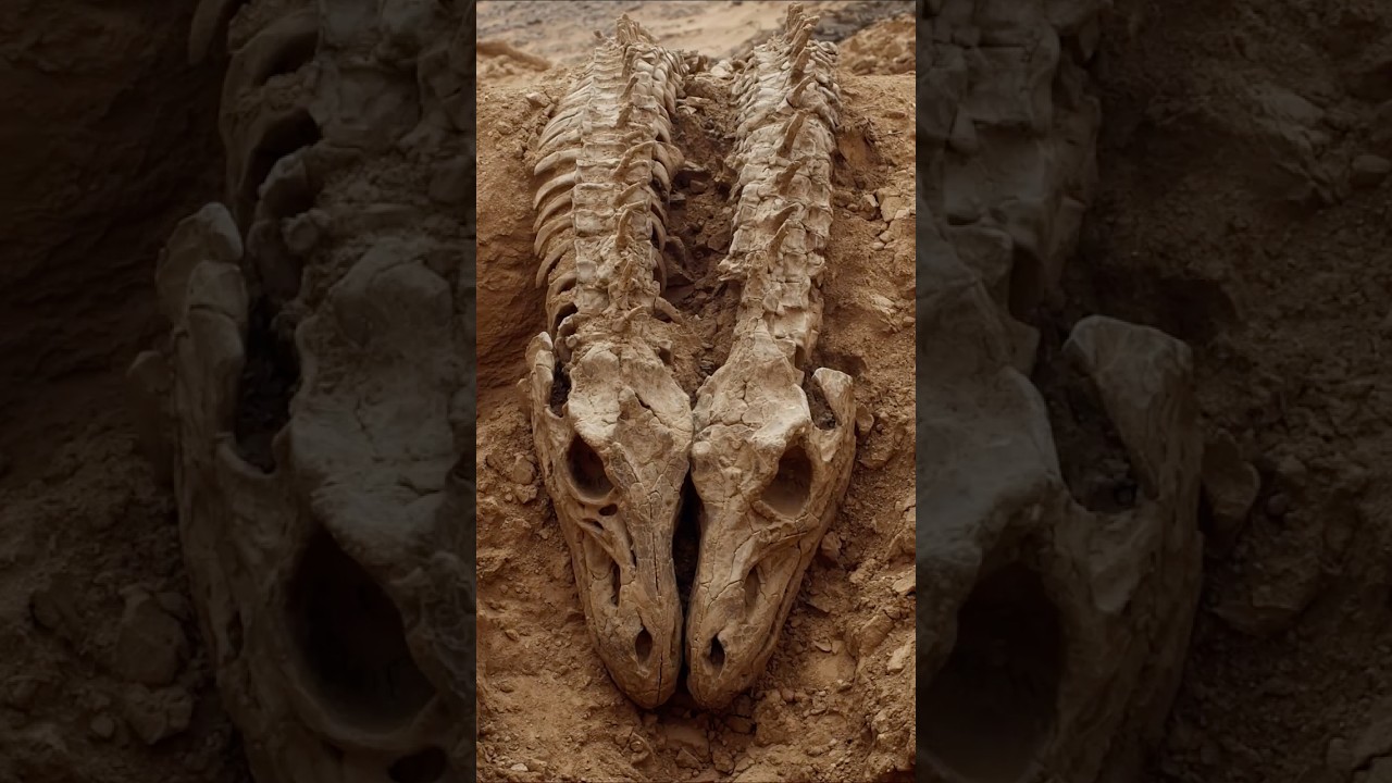 Massive Two-Headed Beast Fossil Discovered in Sahara