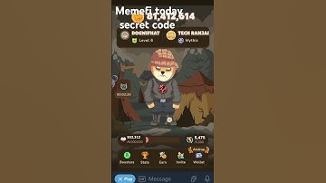 memefi today secret code // memefi wallet update #memefi